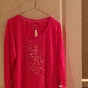 Victoria's Secret Long Sleeved Night Shirt, SZ XL